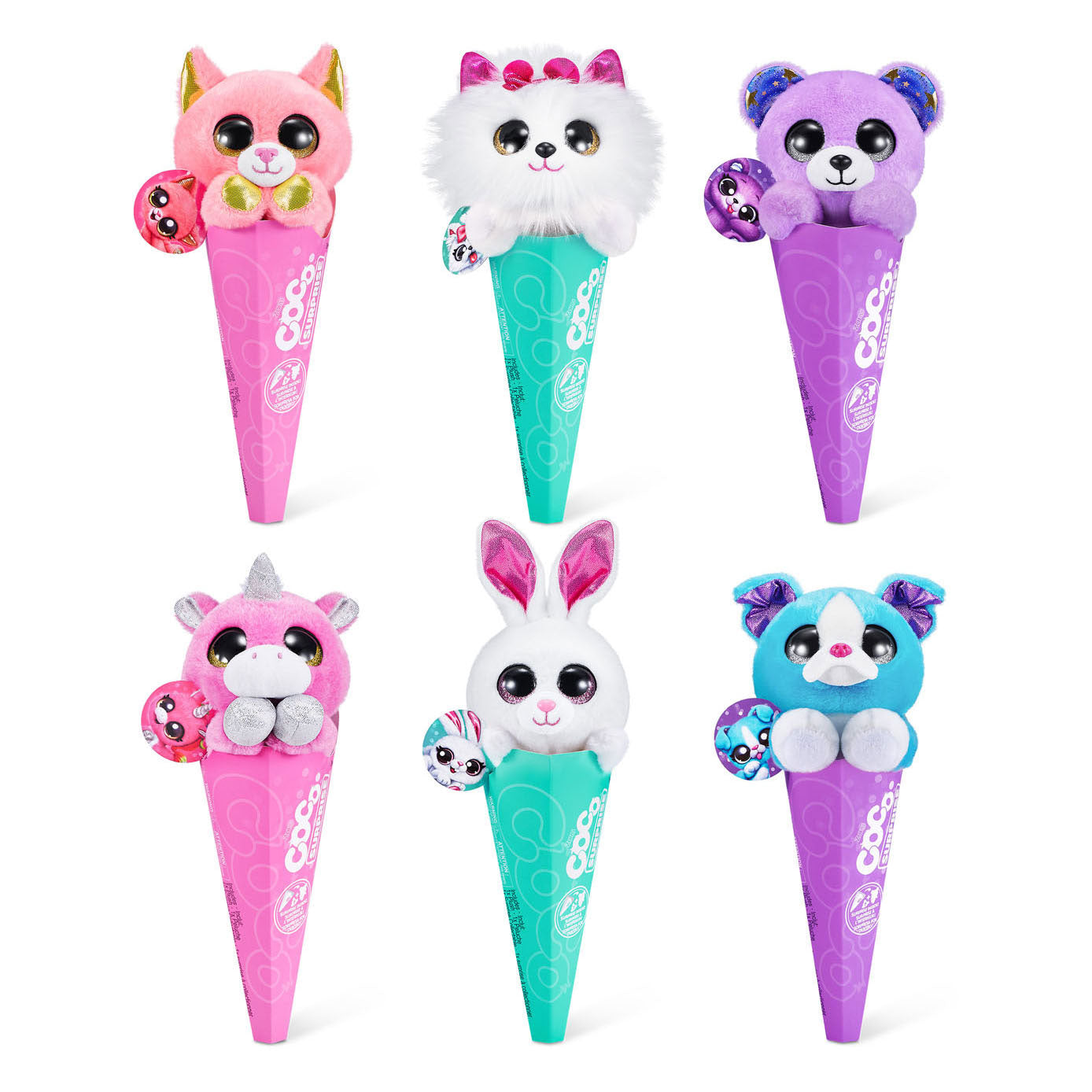 Coco surprise cones met knuffel classic