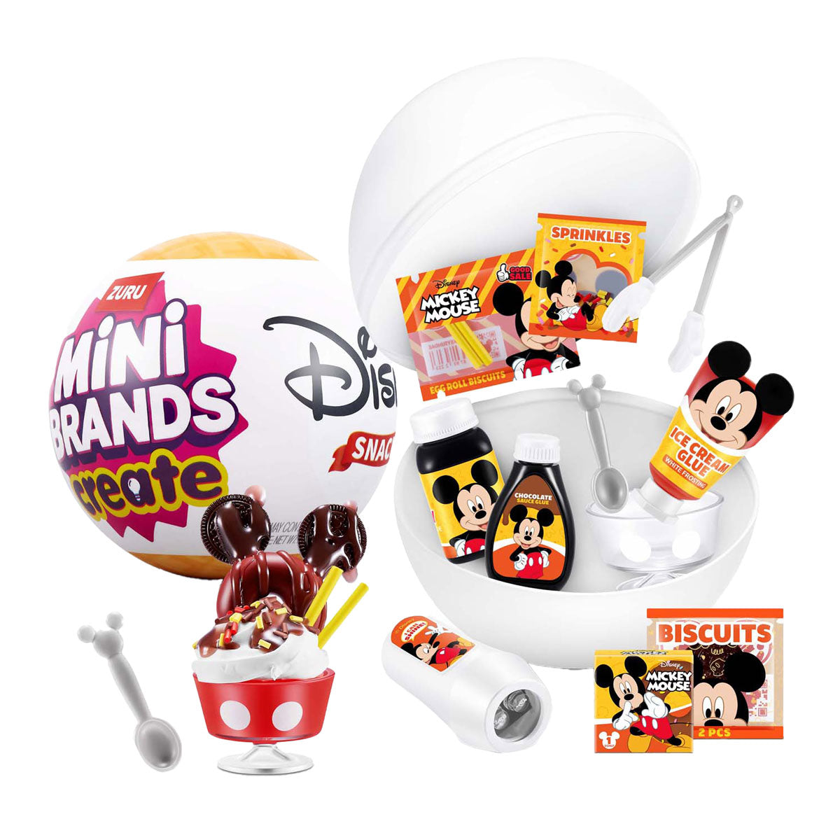 Zuru disney snacks speelgoed verrassingsbal met miniaturen - 60+ te verzamelen.