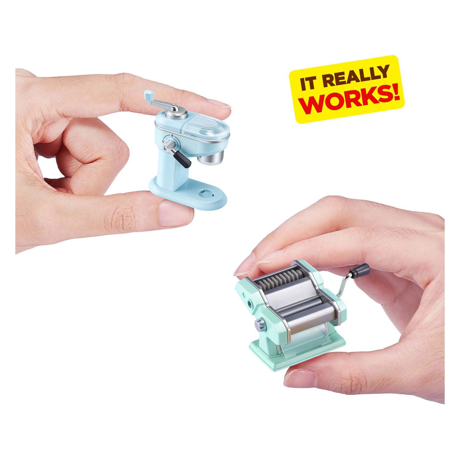 Zuru mini brands really works - magic cook kitchen capsule series 1 - ijs maker