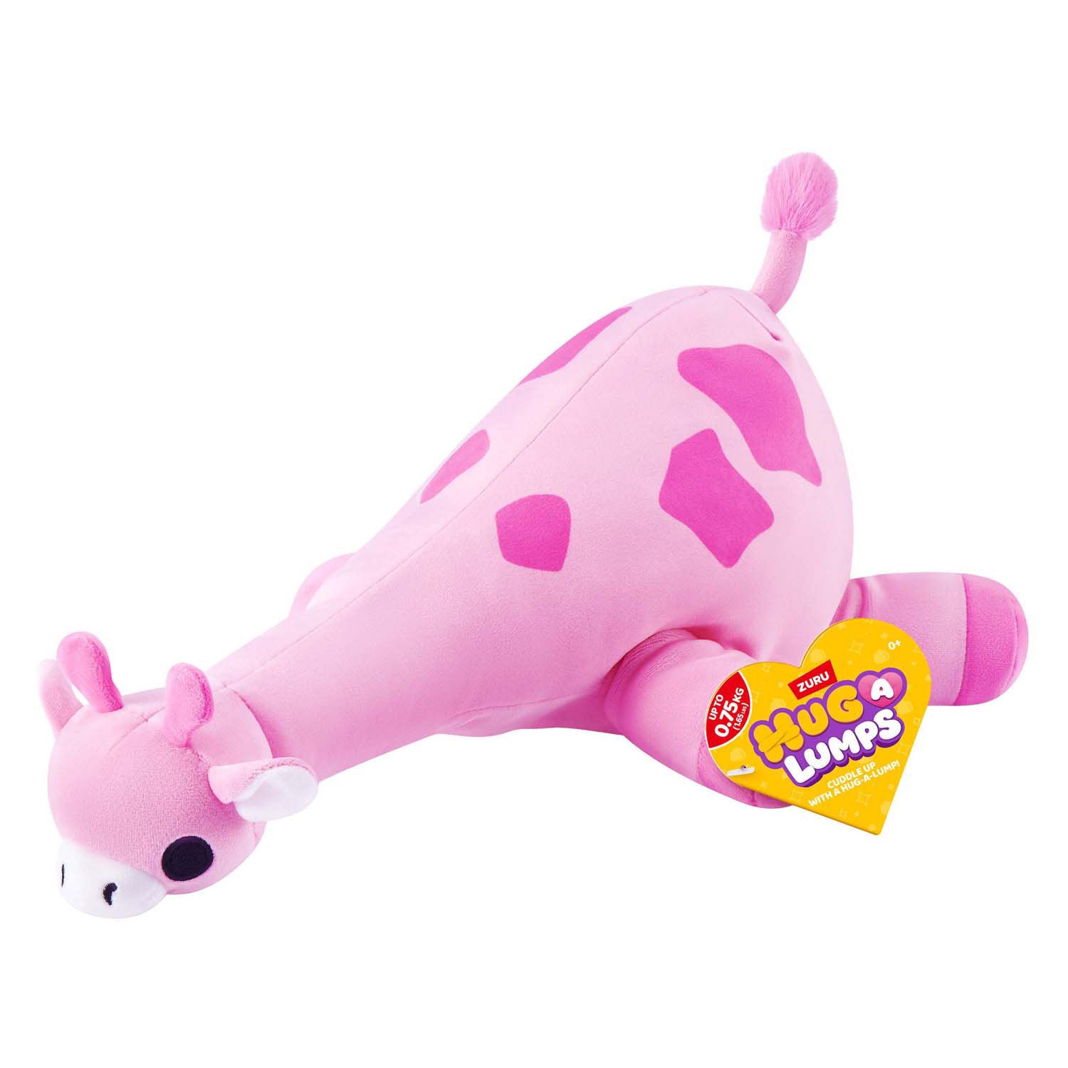 ZURU Hug a Lumps Kuscheltier-Giraffe, 35 cm