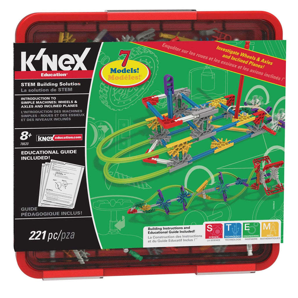 K'Nex Einführung in einfache Maschinen Räder Achsen tend Pla