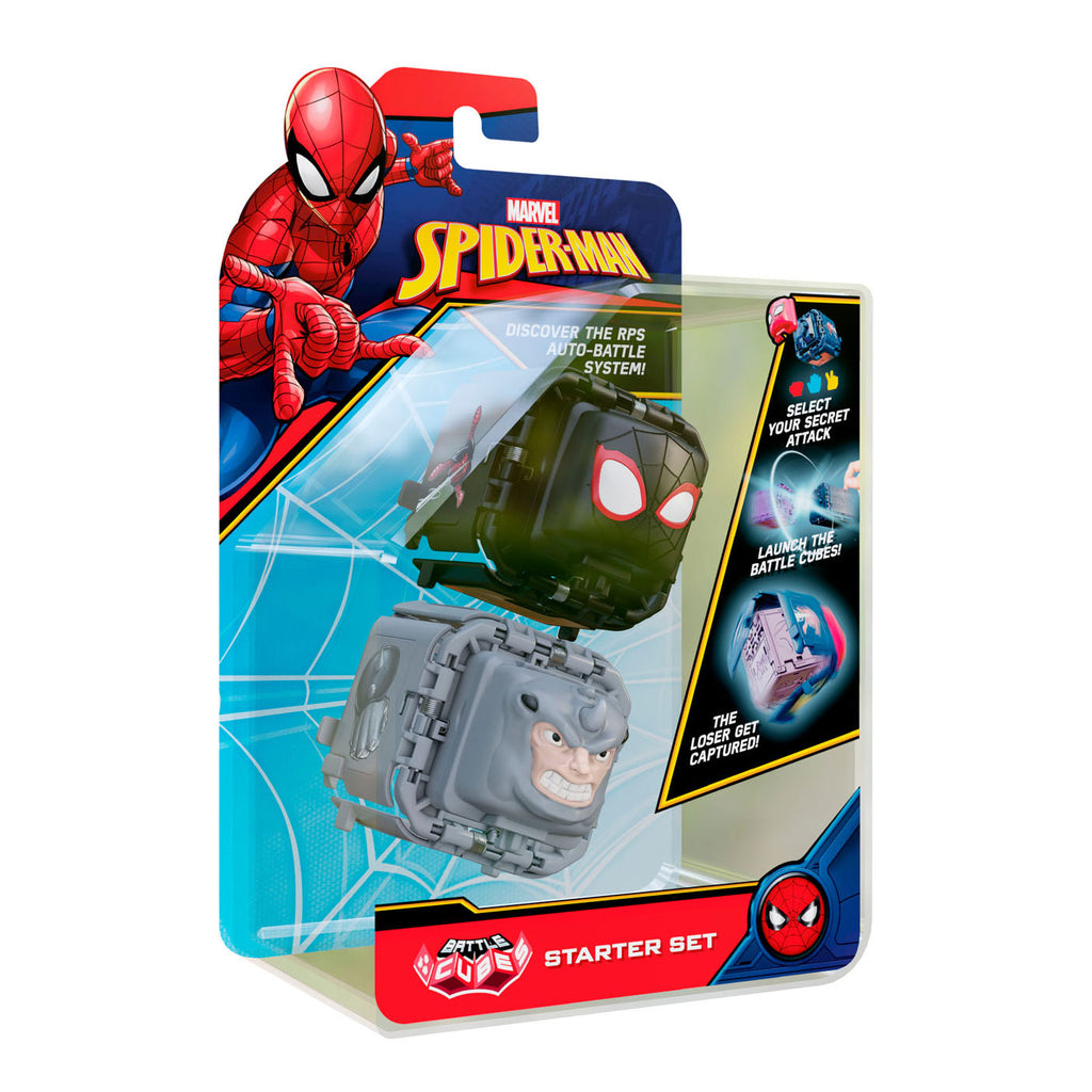 Boti Marvel Spider-Man Battle Cube – Miles Morales gegen Rhino