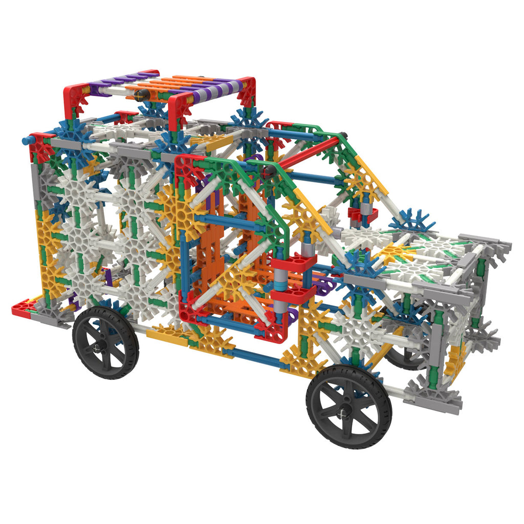 K'Nex Bauset mit 100 Modellen, 863dlg.