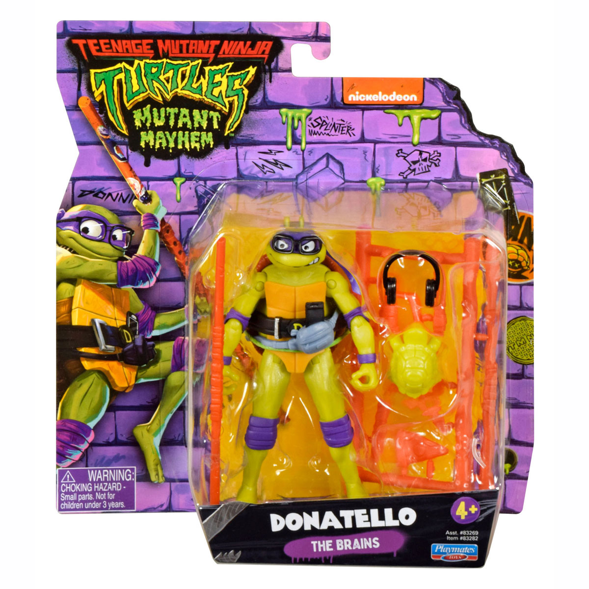 Boti Teenage Mutant Ninja Turtles Spielfigur Donatello das Gehirn
