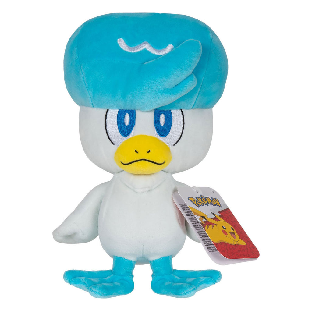 Boti pokemon pluchen knuffel - quaxly, 20cm