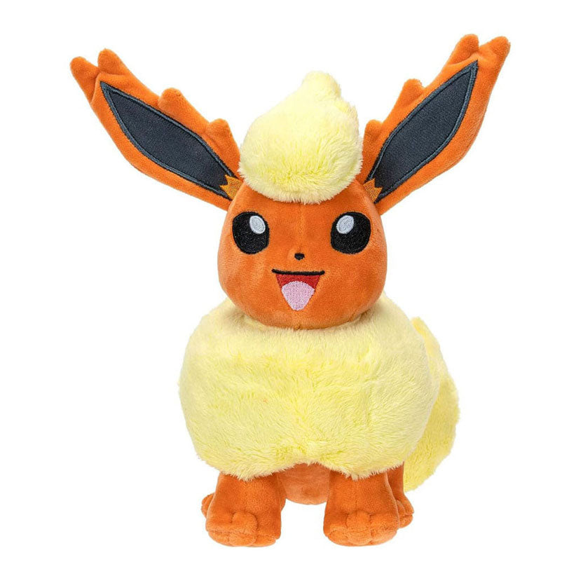 Jazwares pokémon knuffel pluche flareon, 20cm
