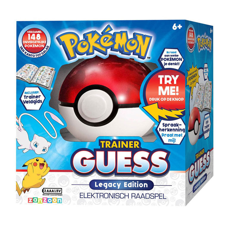 Boti Pokémon Trainer Guess Legacy Edition Elektronisches Ratespiel (NL)
