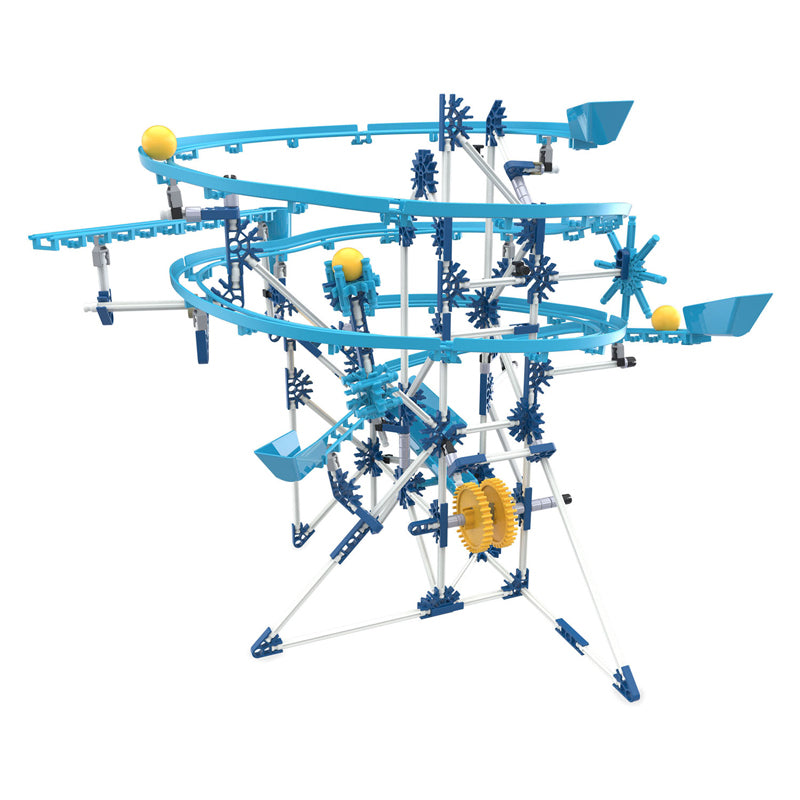 K'Nex Kugelbahn mit Motor, 504 Teile.