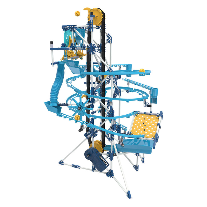 K'Nex Kugelbahn mit Motor, 504 Teile.