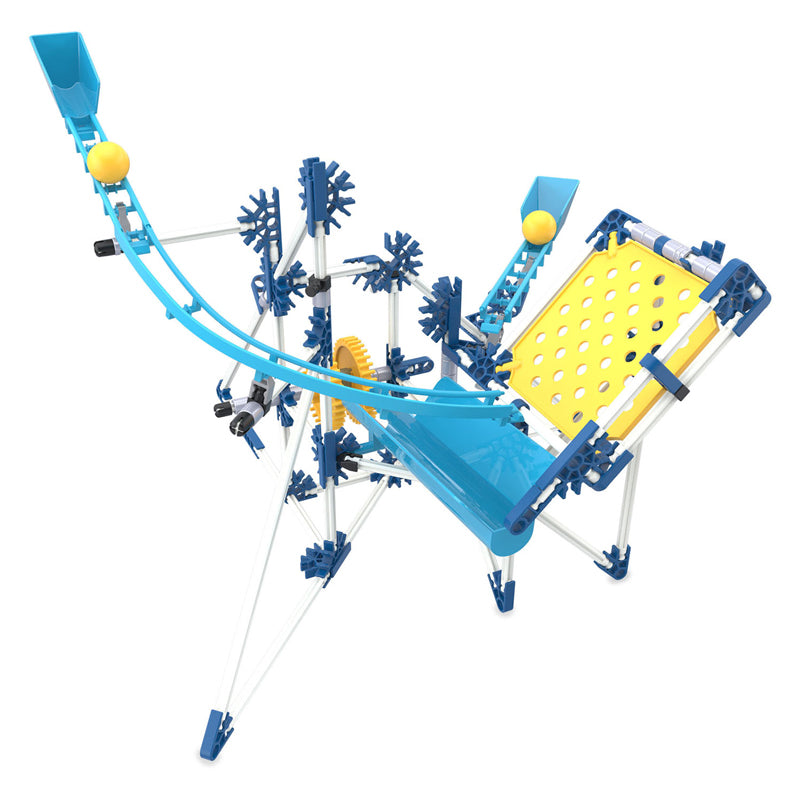 K'Nex Kugelbahn mit Motor, 504 Teile.
