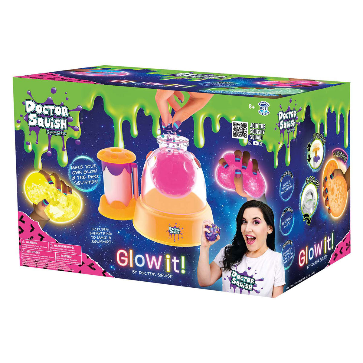 Doctor squish glow it! by - squishy maker