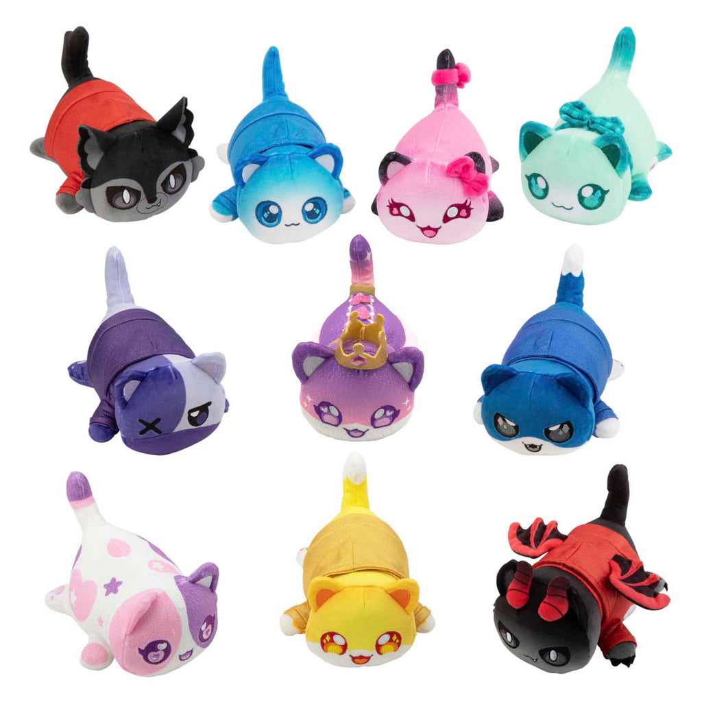 Boti aphmau friends 6 verrassing meemeows knuffel pluche, 15cm