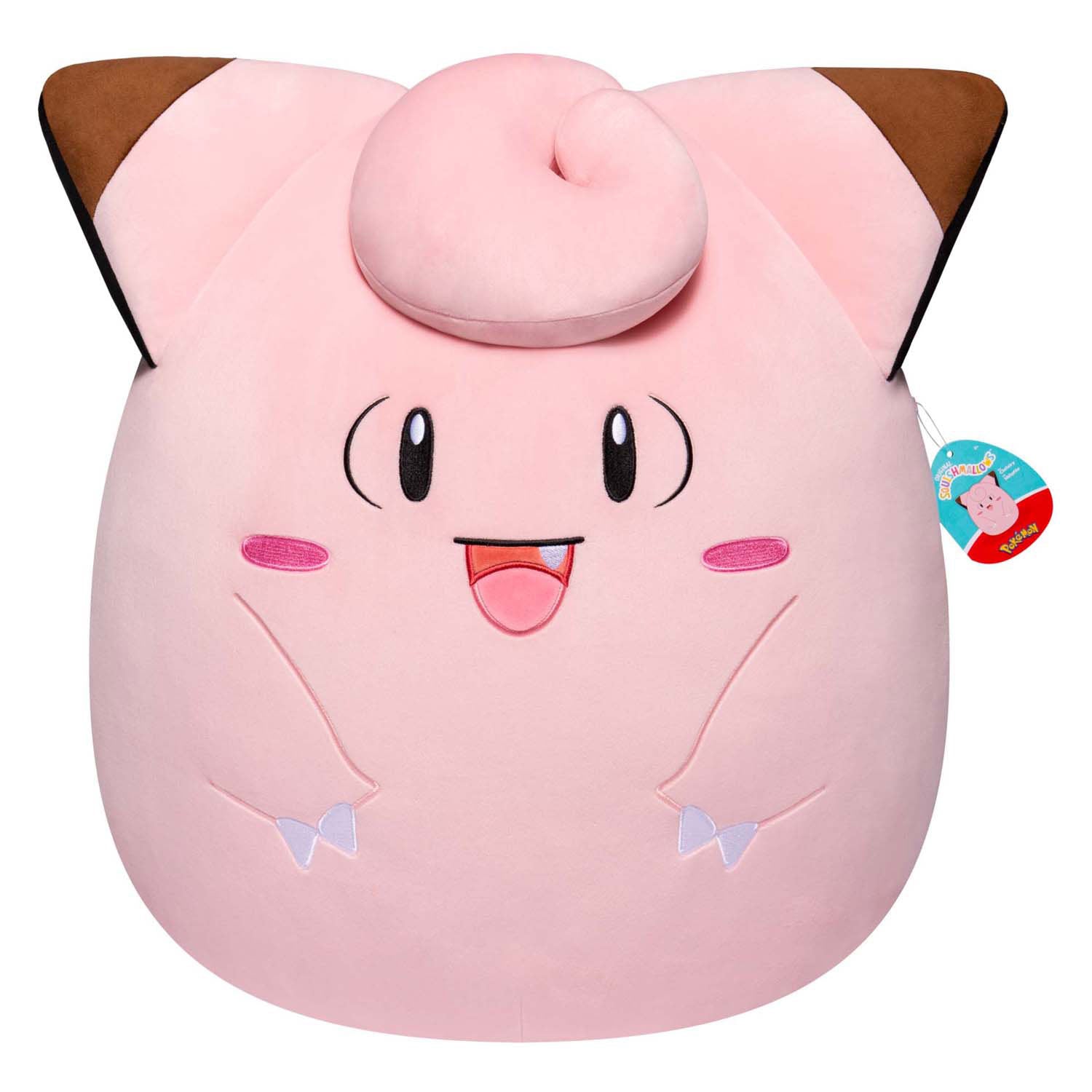 Jazwares Squishmallows Pokémon-Plüschtier – Clefairy, 35