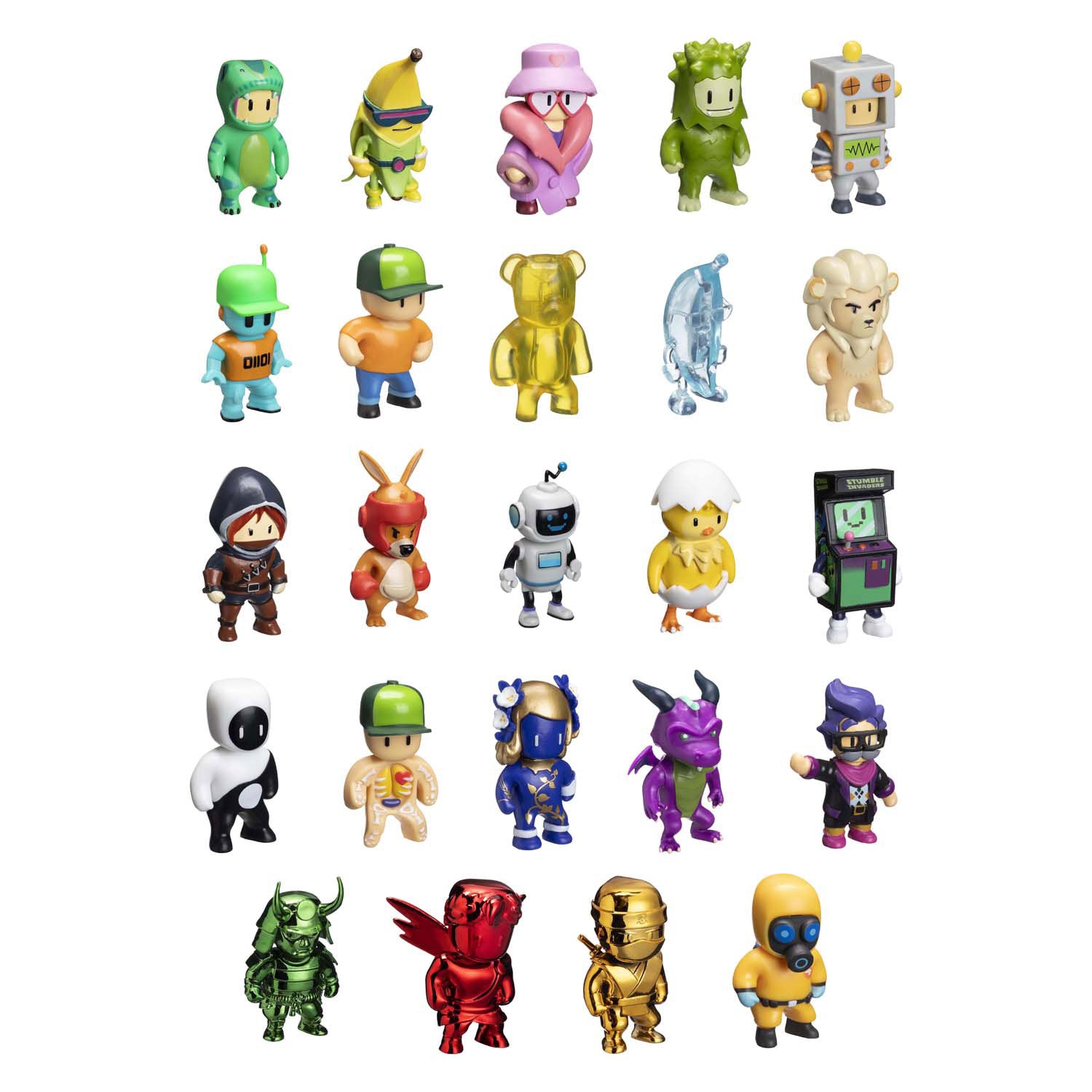 Boti Stumble Guys Actionfigur Überraschung in Kappe
