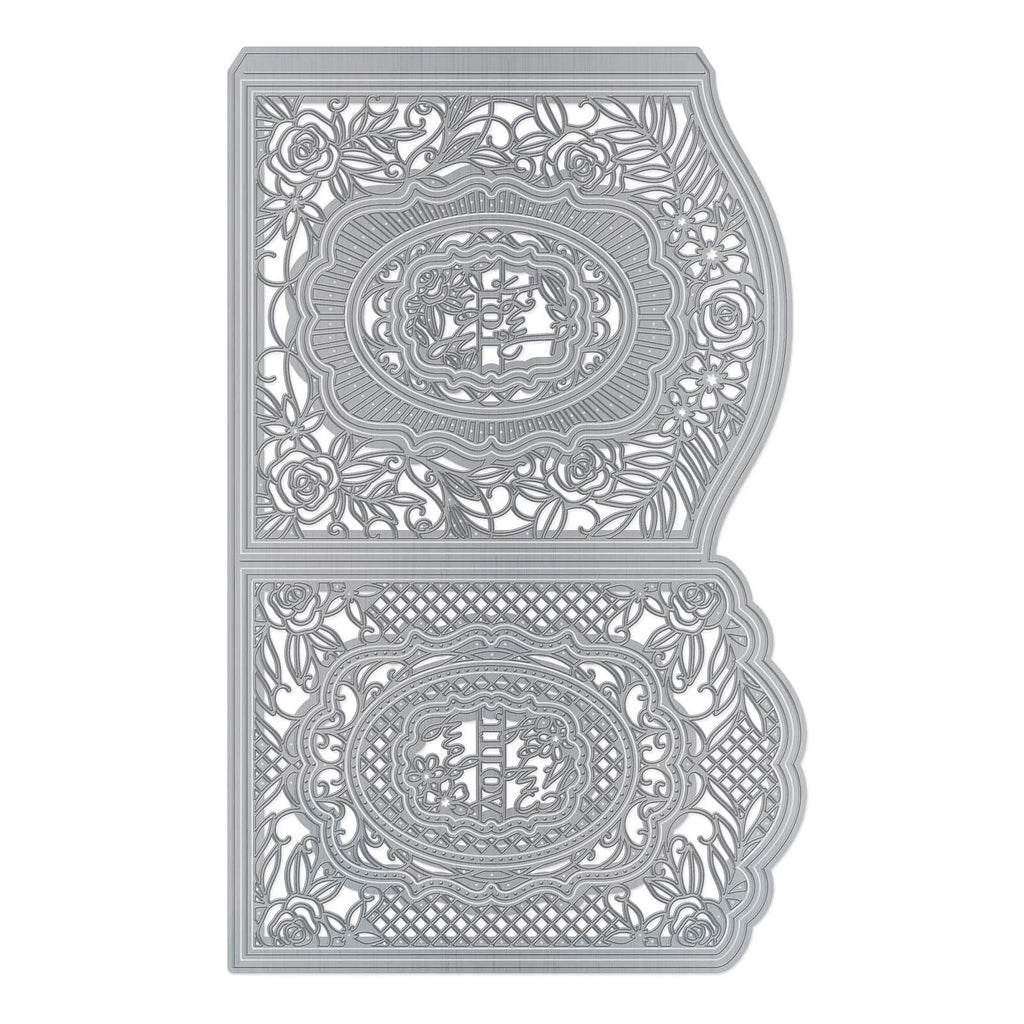Tonic studios • dimensions dome card die set garden trellis