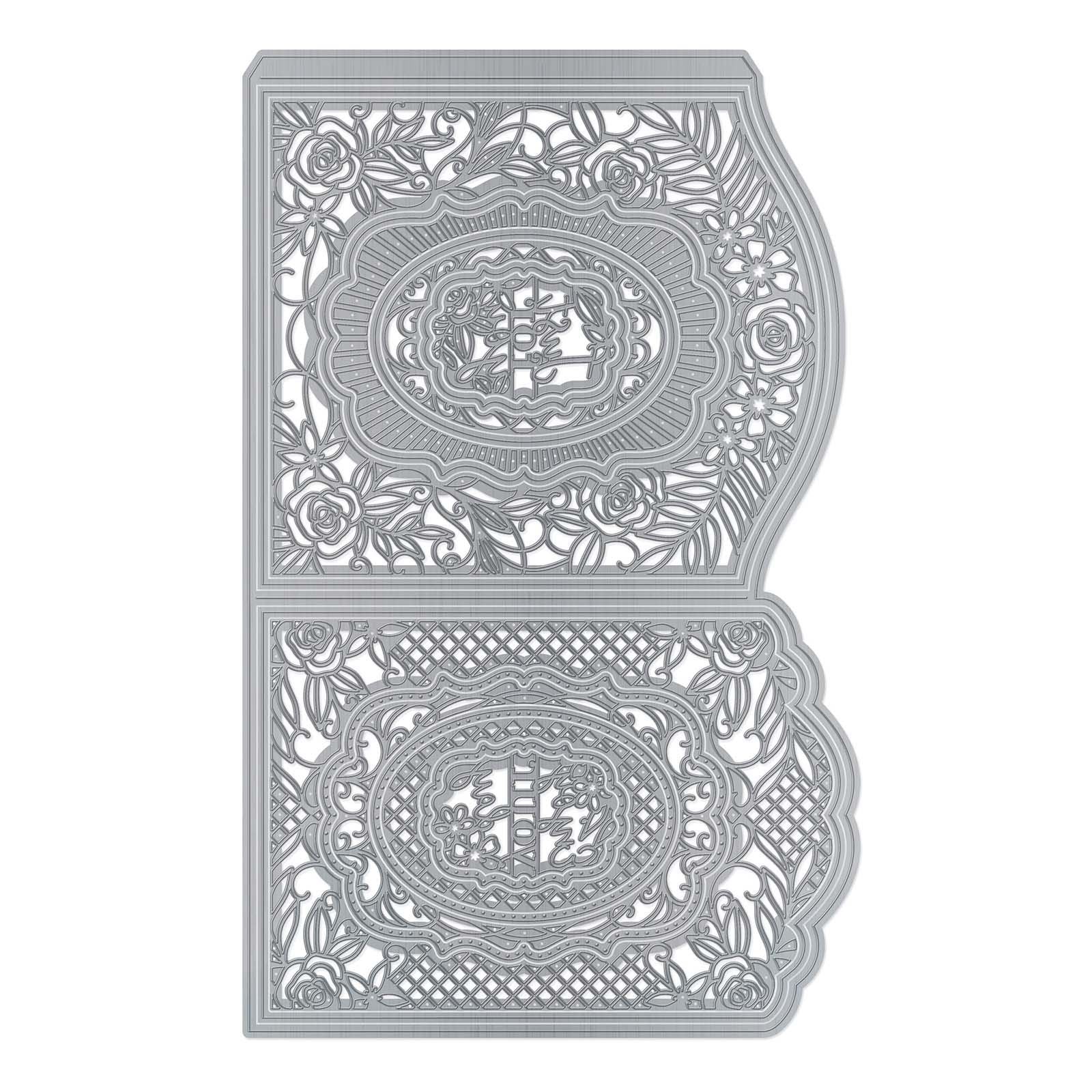 Tonic studios • dimensions dome card die set garden trellis