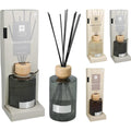 Home styling geurstokjes 1l in ribbelglas xl