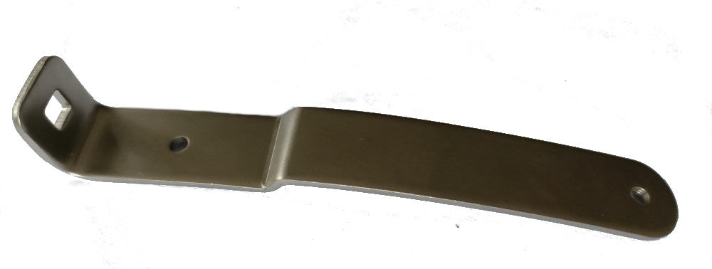 Montageleistenträger aus Edelstahl, 15 cm