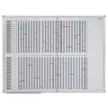 Jaarplanner franken 90 x 120 cm