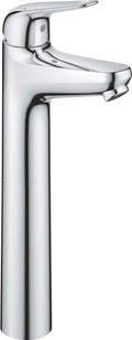 Grohe quickfix swift eengreepsmengkraan voor vrijstaande wastafels met push-open waste set - xl-size - waterbesparend - chroom