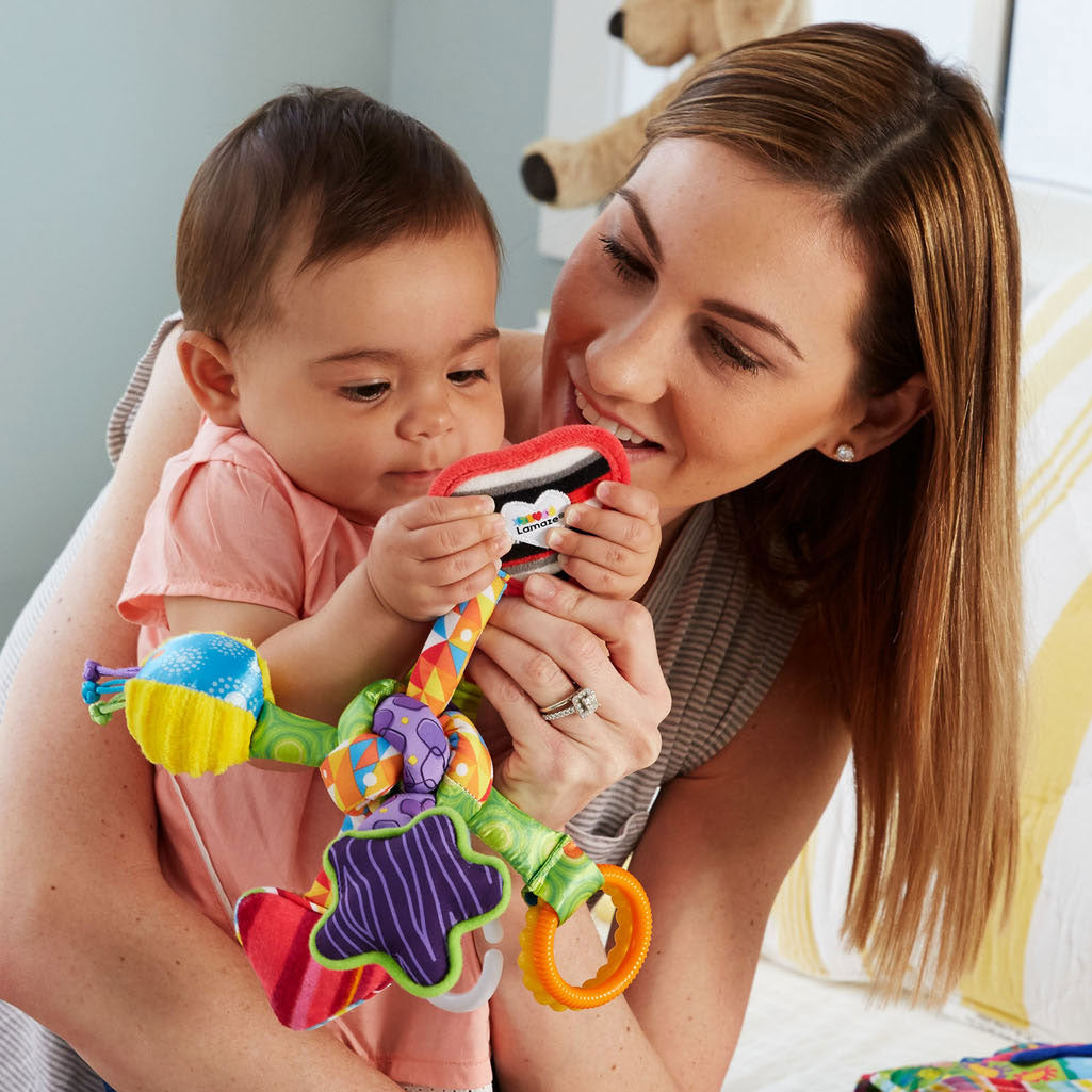 Lamaze Pull Play Aktivitäten Knoten