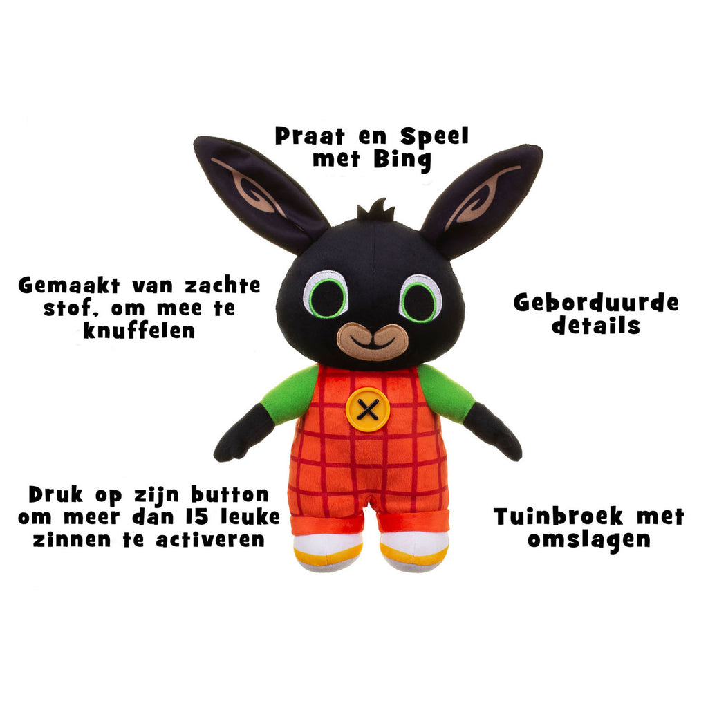 Spectron sprechendes Bing-Plüschtier, 30 cm