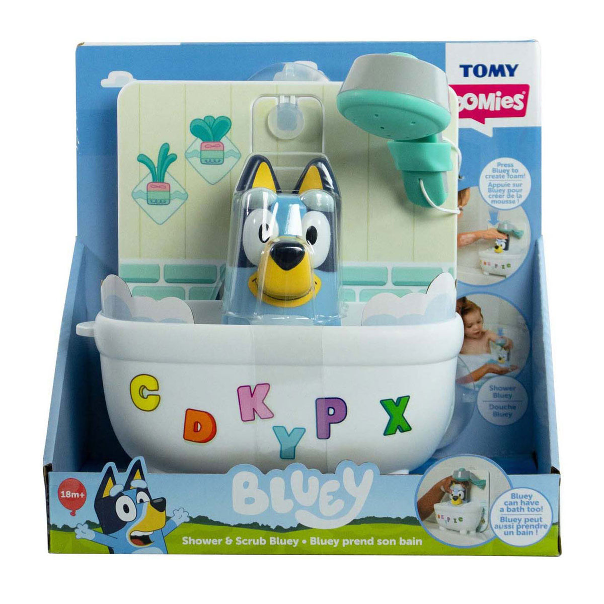 Spectron Bluey Duschpeeling blau