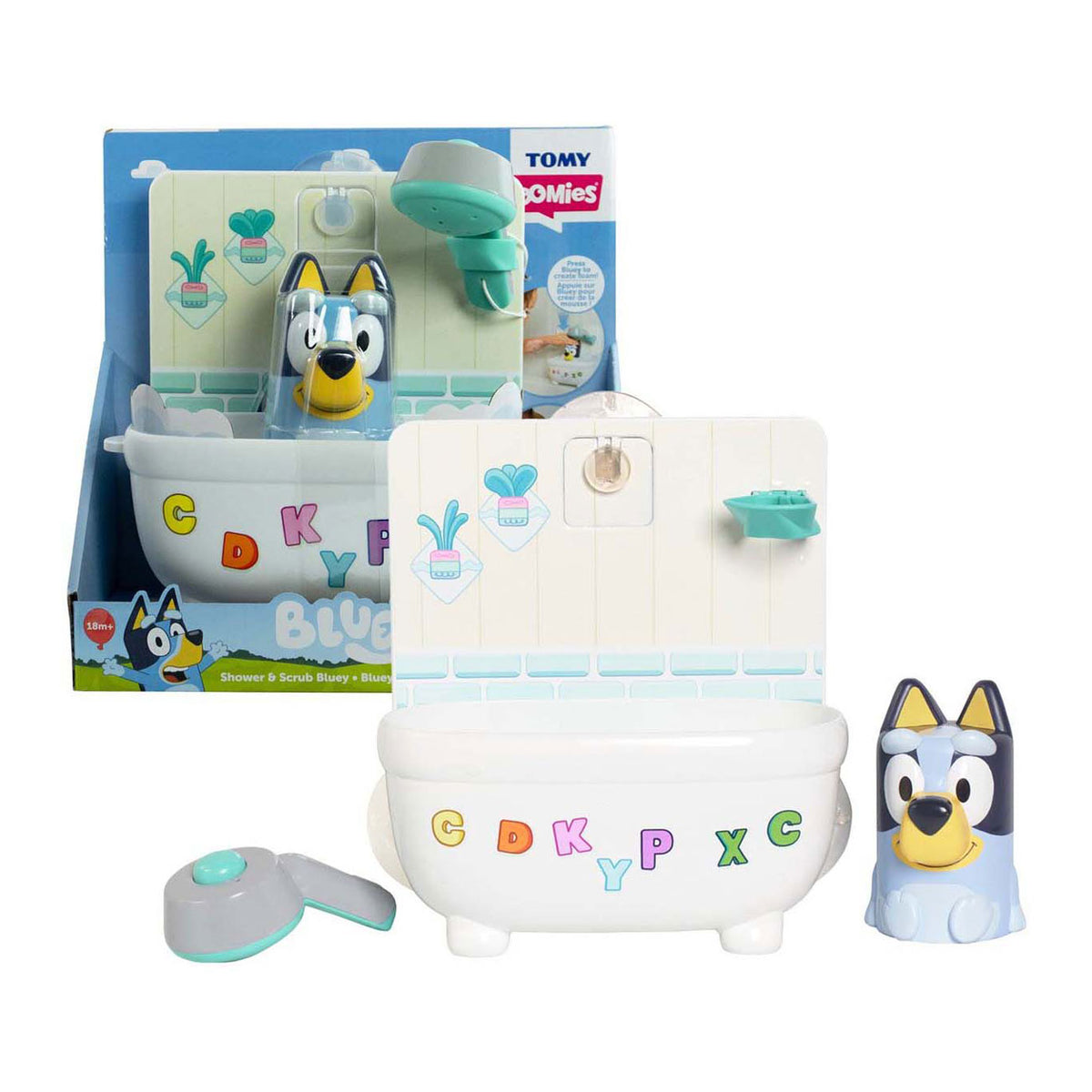 Spectron Bluey Duschpeeling blau