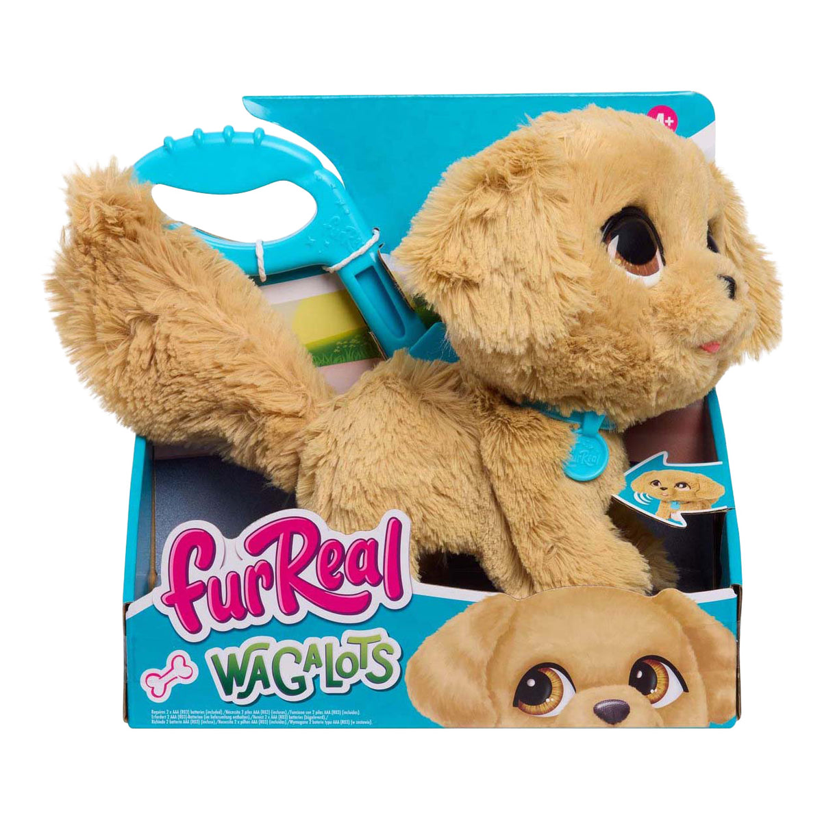 Spectron Furreal Wagalots Golden Retriever - interaktiver Welpe