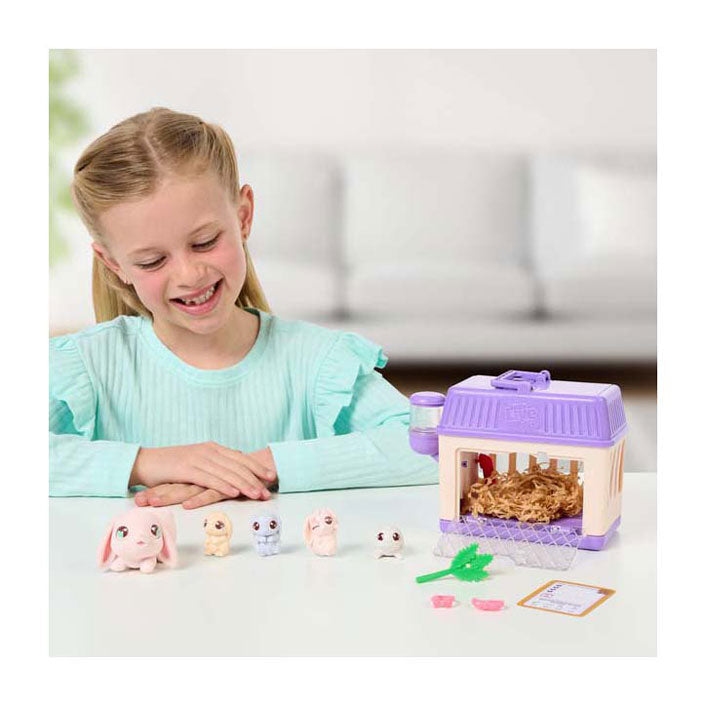 Little live pets - mama surprise mini - mama bunny krijgt 2 baby's en soms wel 3 óf 4 baby's