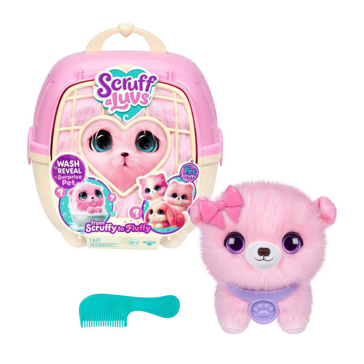 Spectron scruff a luvs mystery huisdier roze