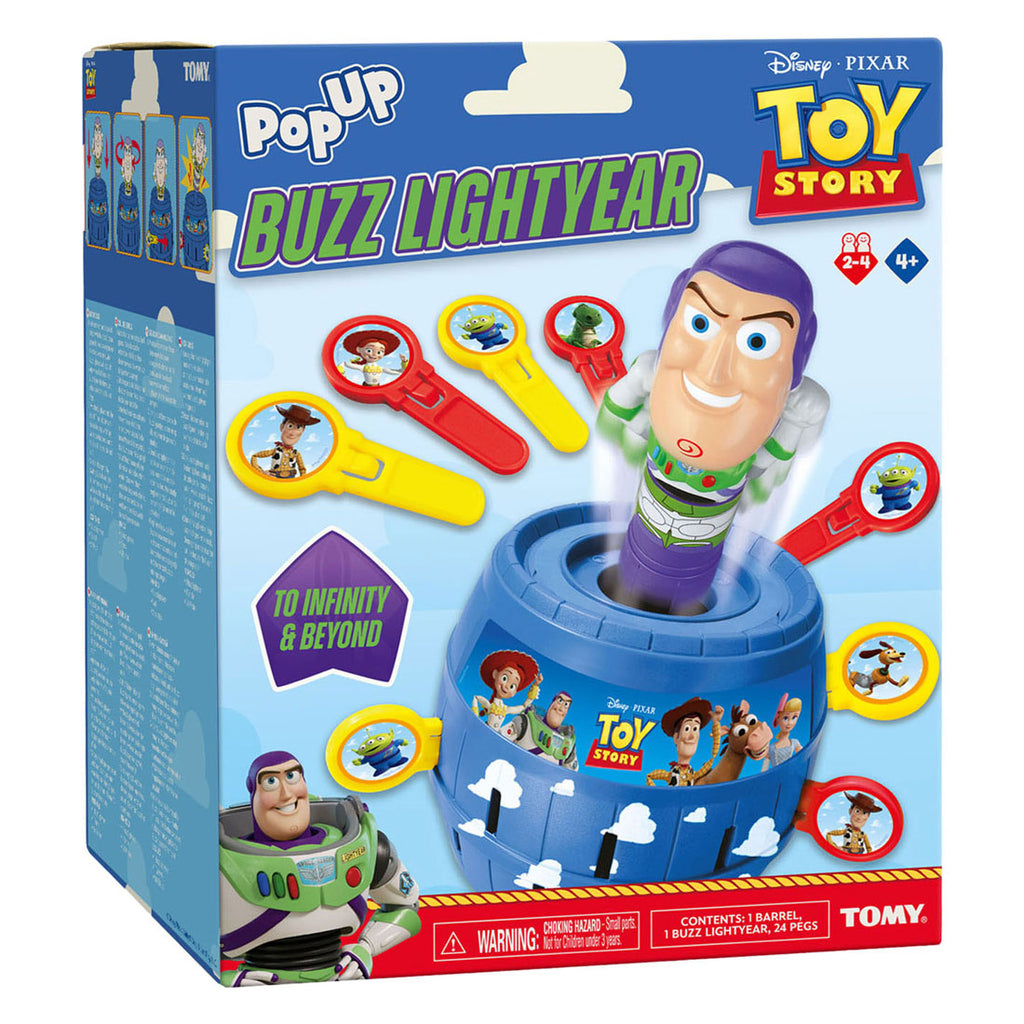 Tomy pop up buzz lightyear disney