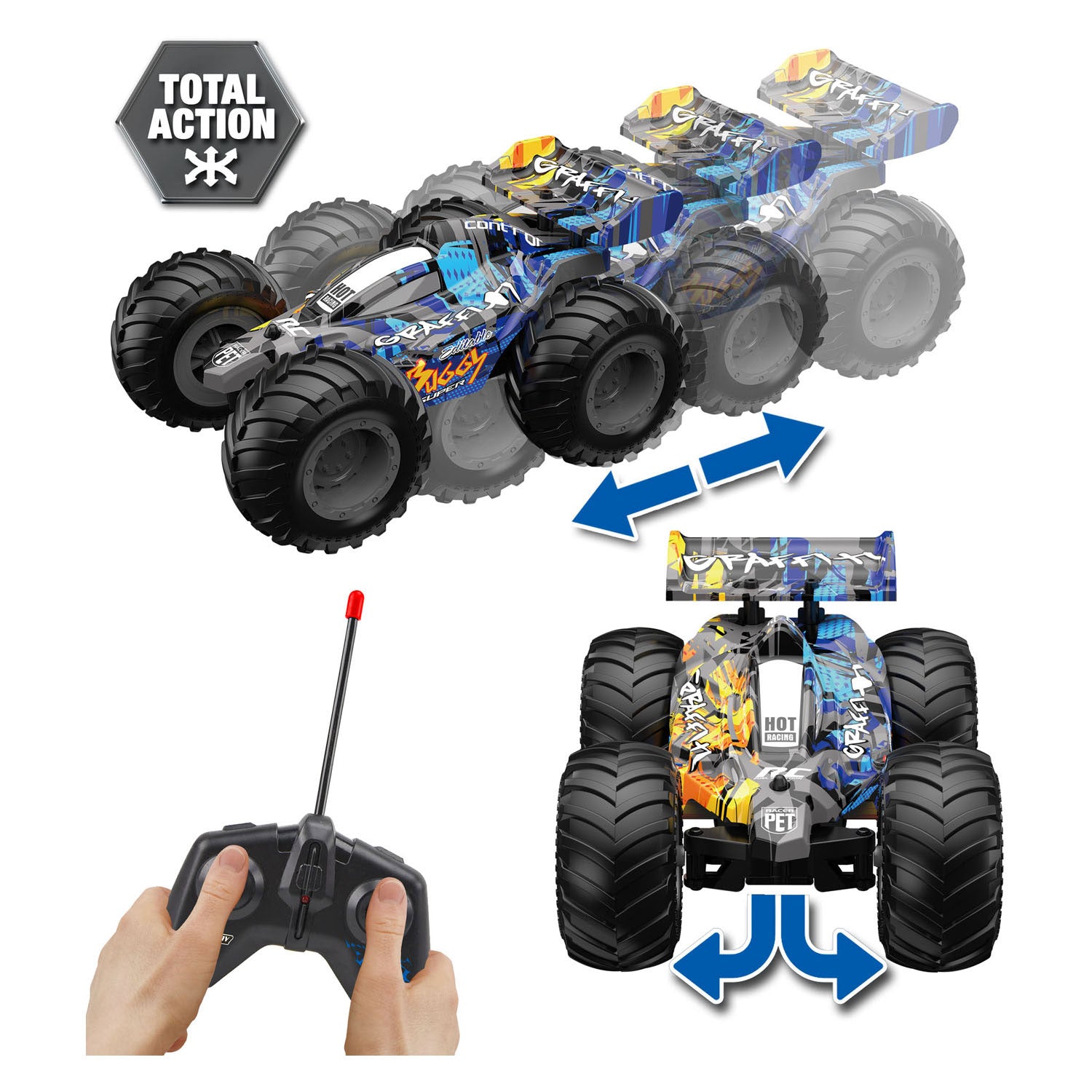 Spectron gear2play rc graffity buggy - 1:24