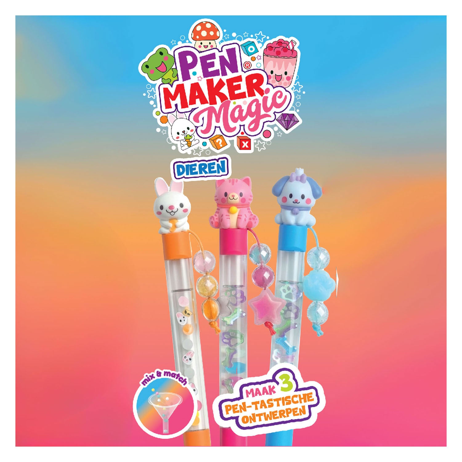 Spectron pen maker magic mini animal - maak je eigen pen