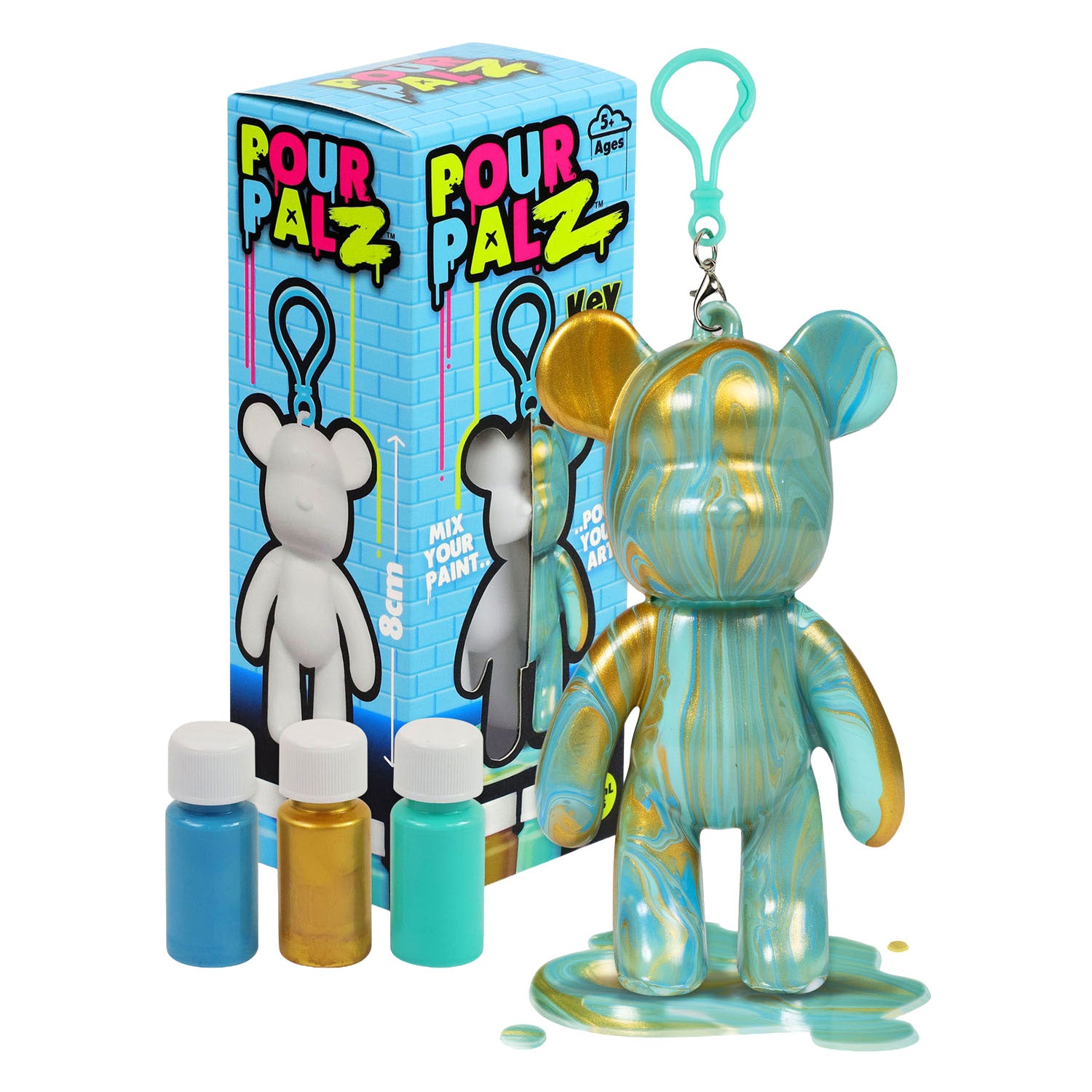 Spectron pour palz mini paint bear sleutelhanger