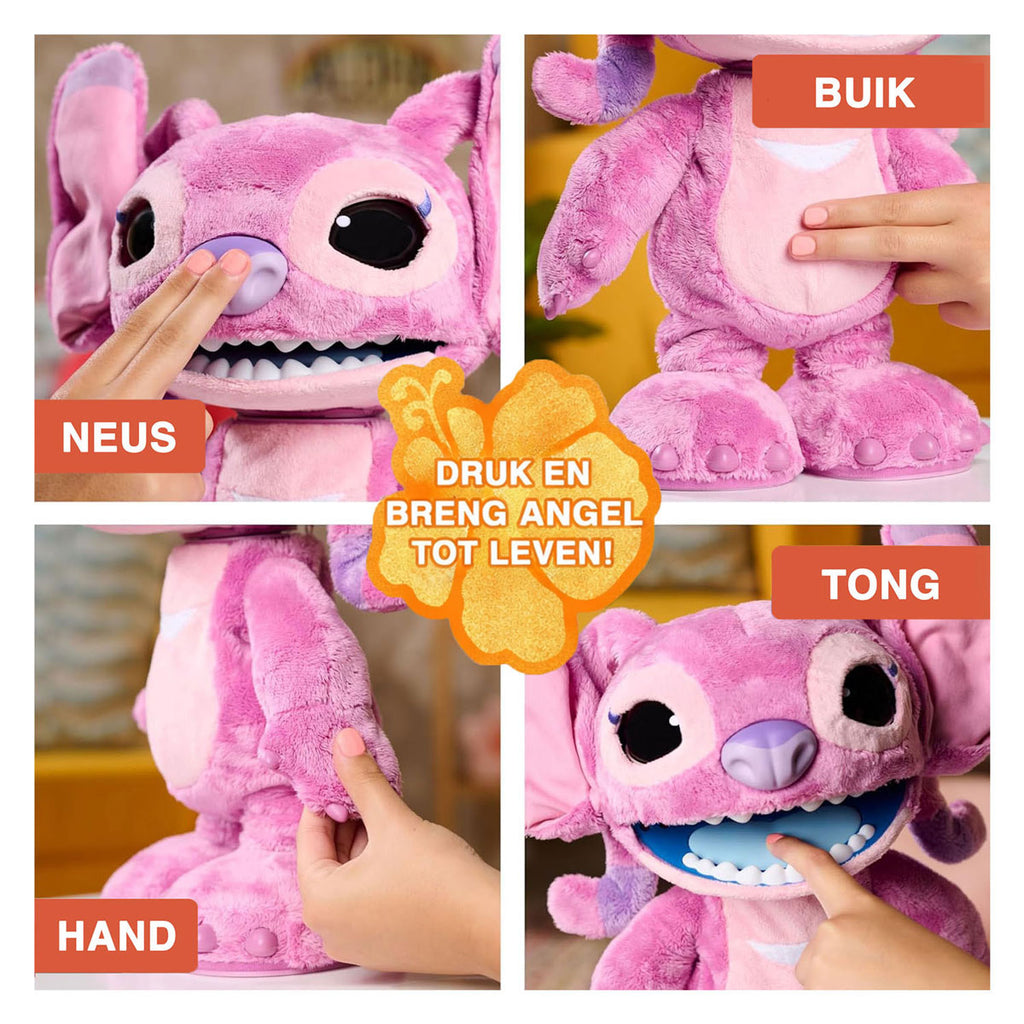 Spectron stitch ultimate angel interactieve knuffel