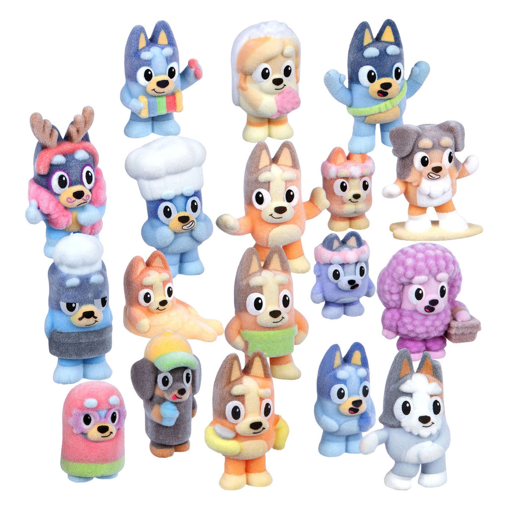 Spectron bluey fuzzies verzamelfiguren verrassingsset