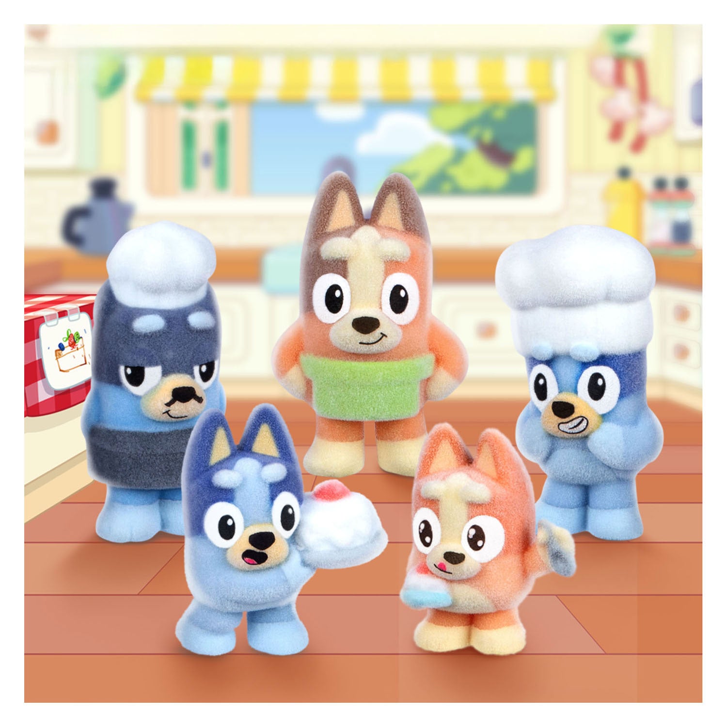 Spectron bluey fuzzies verzamelfiguren verrassingsset