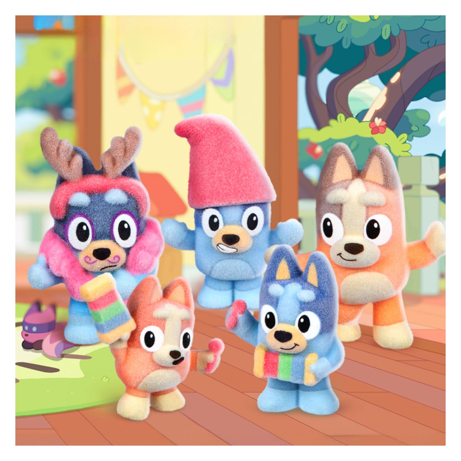 Spectron bluey fuzzies verzamelfiguren verrassingsset