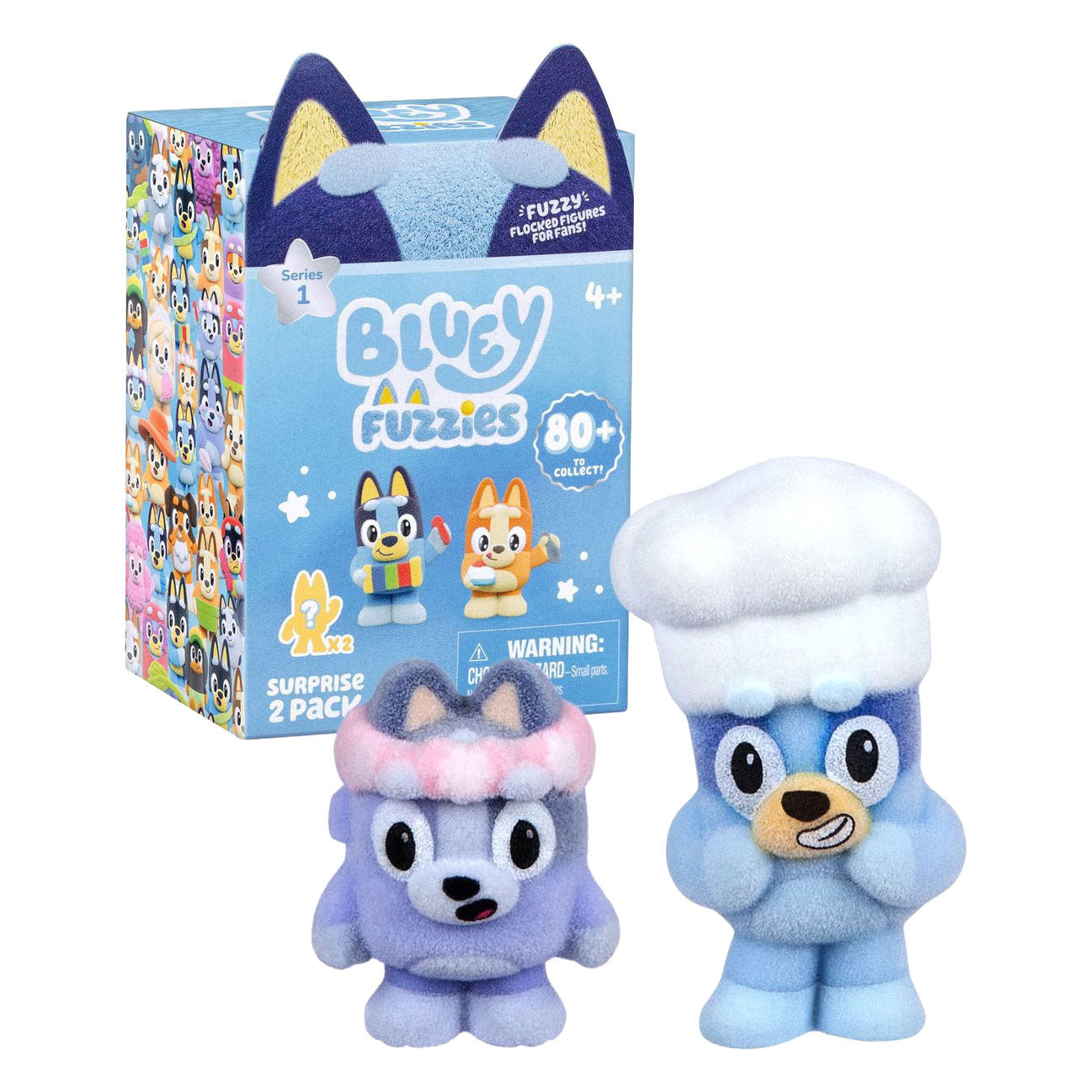 Spectron bluey verzamelfiguren - mini speelfiguren 2-pack blind box.
