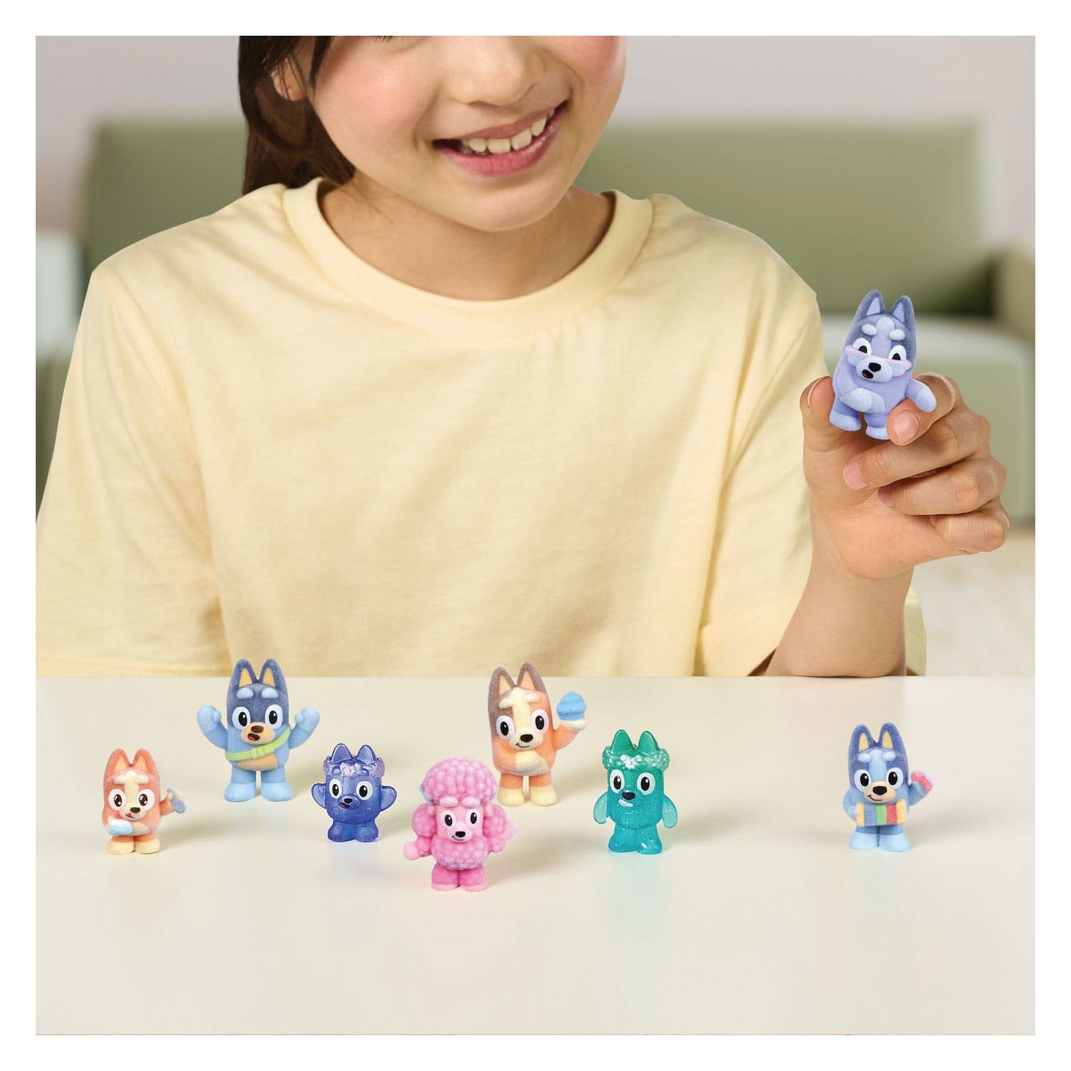 Spectron bluey verzamelfiguren - mini speelfiguren 2-pack blind box.
