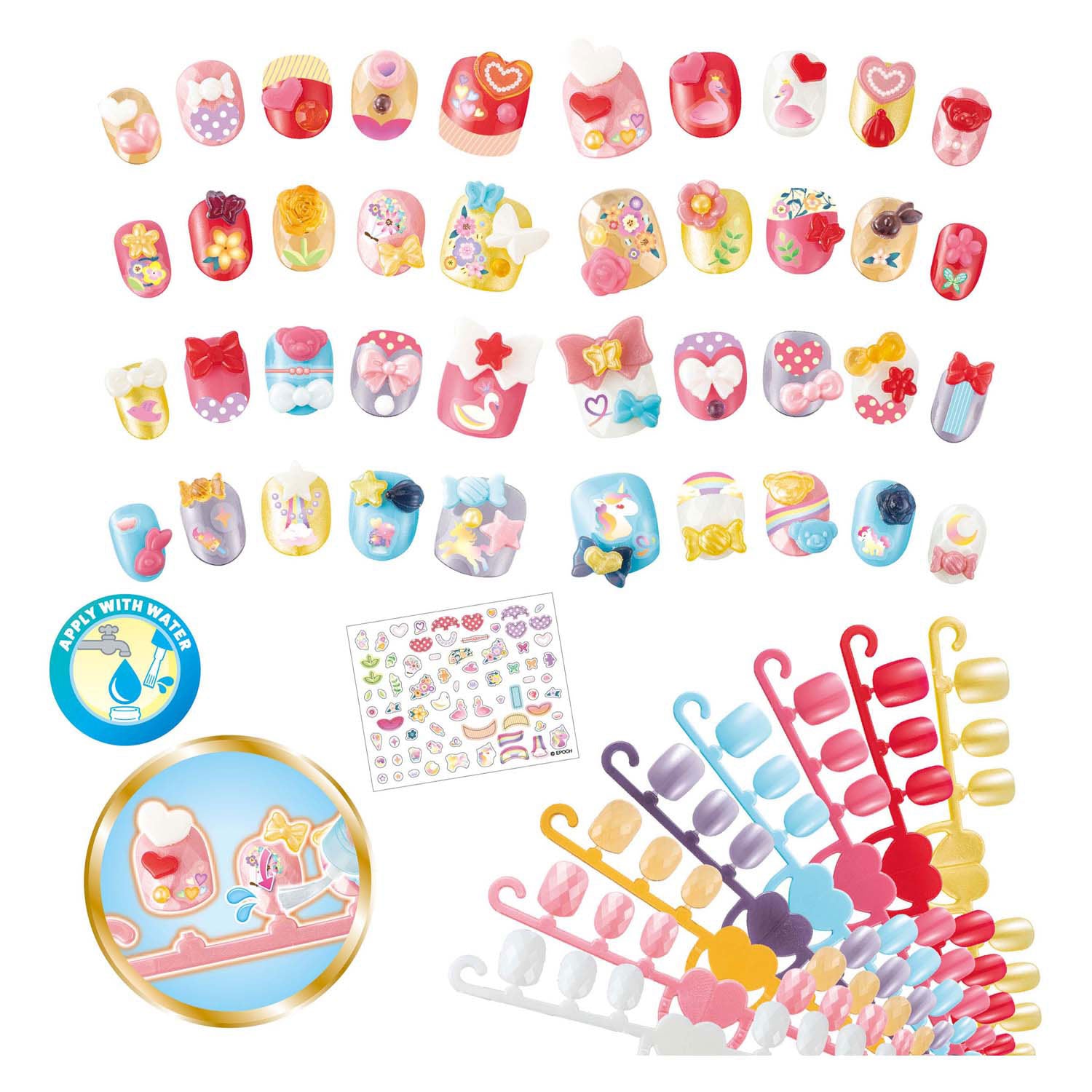 Aquabeads Glitzer-Nagelset Nachfüllpackung