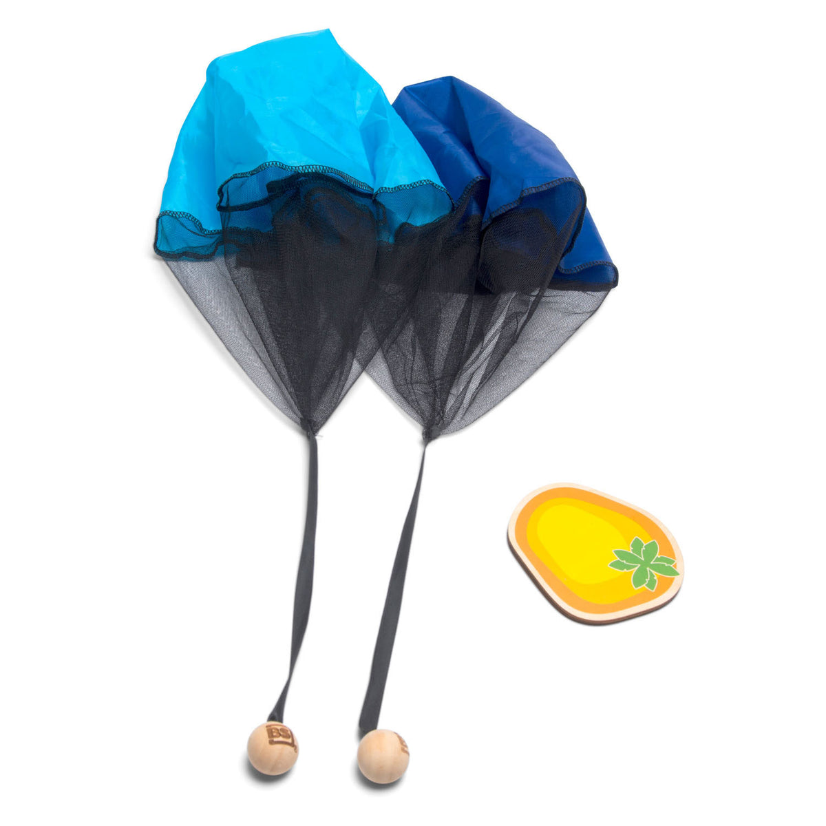 Bs toys flying de boule - buitenspeelgoed - coördinatiespel - hout - fsc
