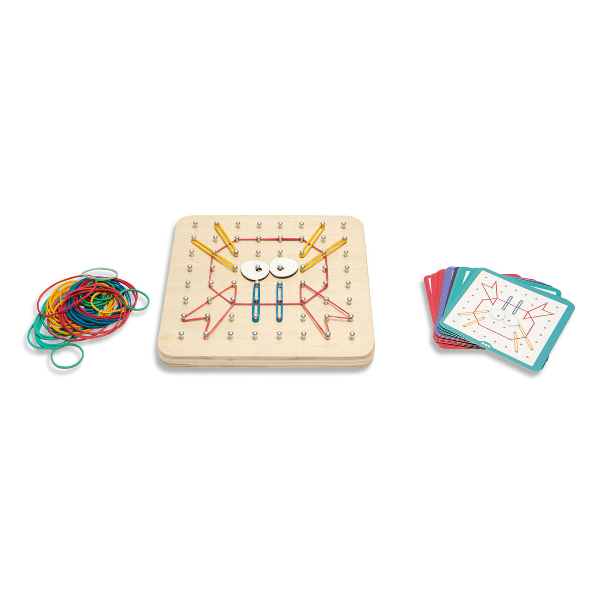 Bs toys geobord hout - kinderspel