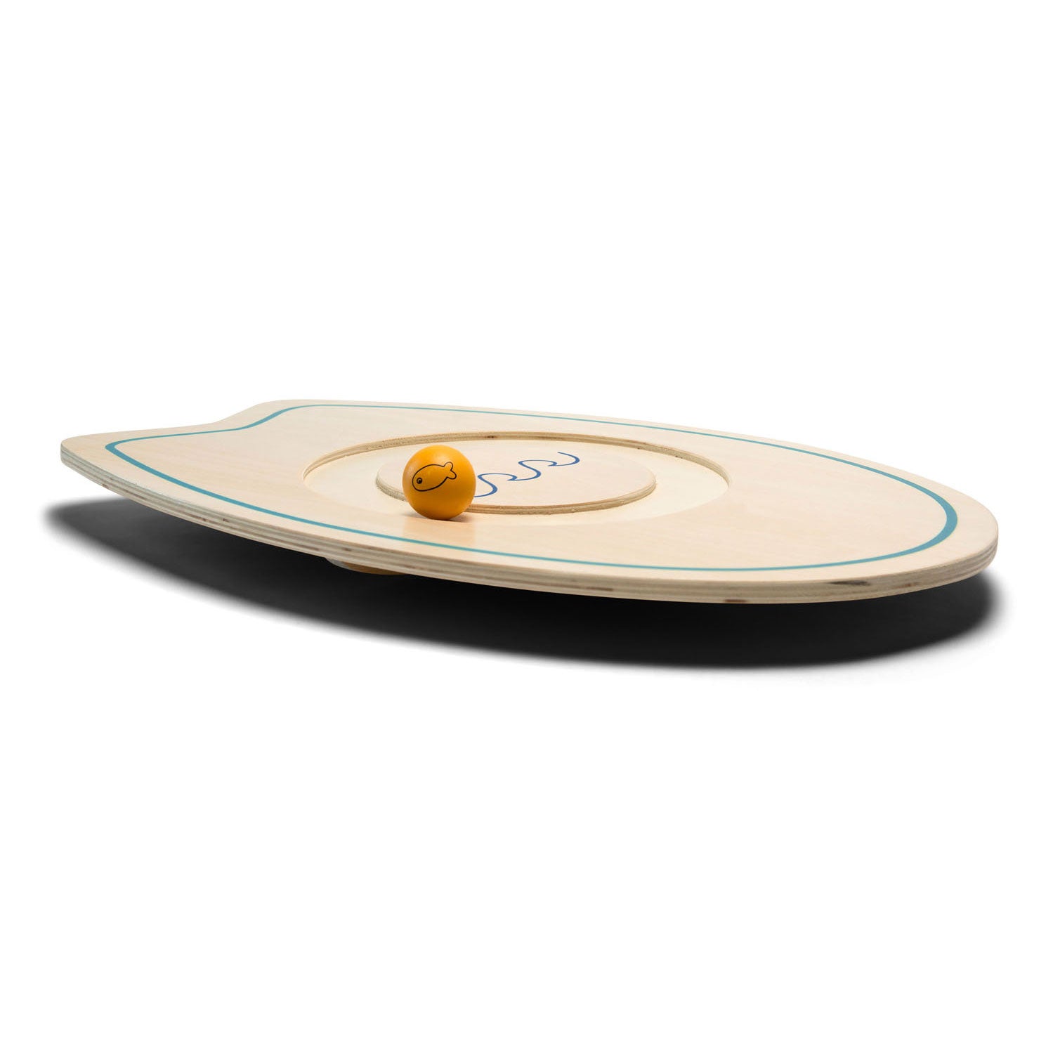 BS Toys Balance Surfboard Holz - Gleichgewichtsspiel