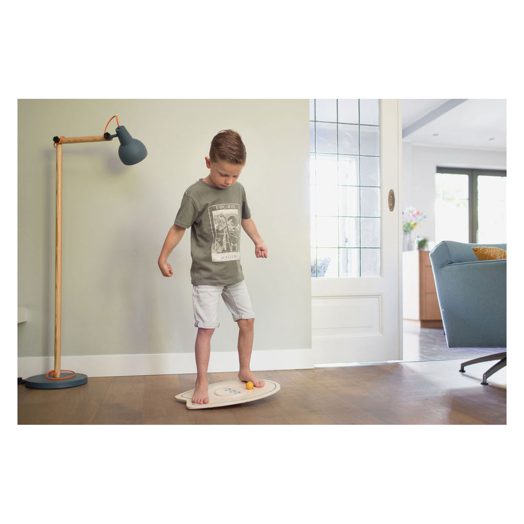 BS Toys Balance Surfboard Holz - Gleichgewichtsspiel