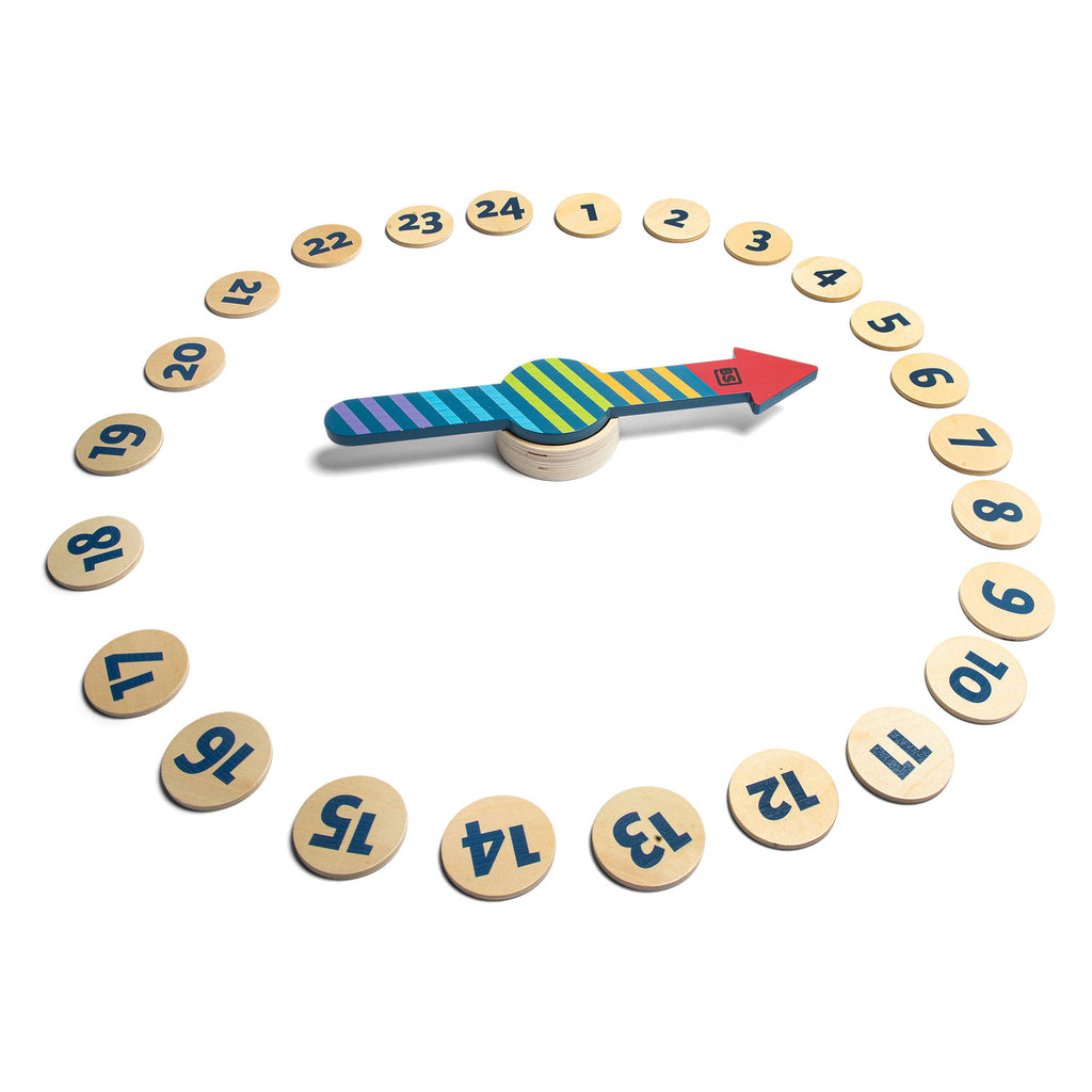 Bs toys de buiten pijl - hout - fsc - vanaf 4 jaar - 24 chips - 2 tot 24 spelers