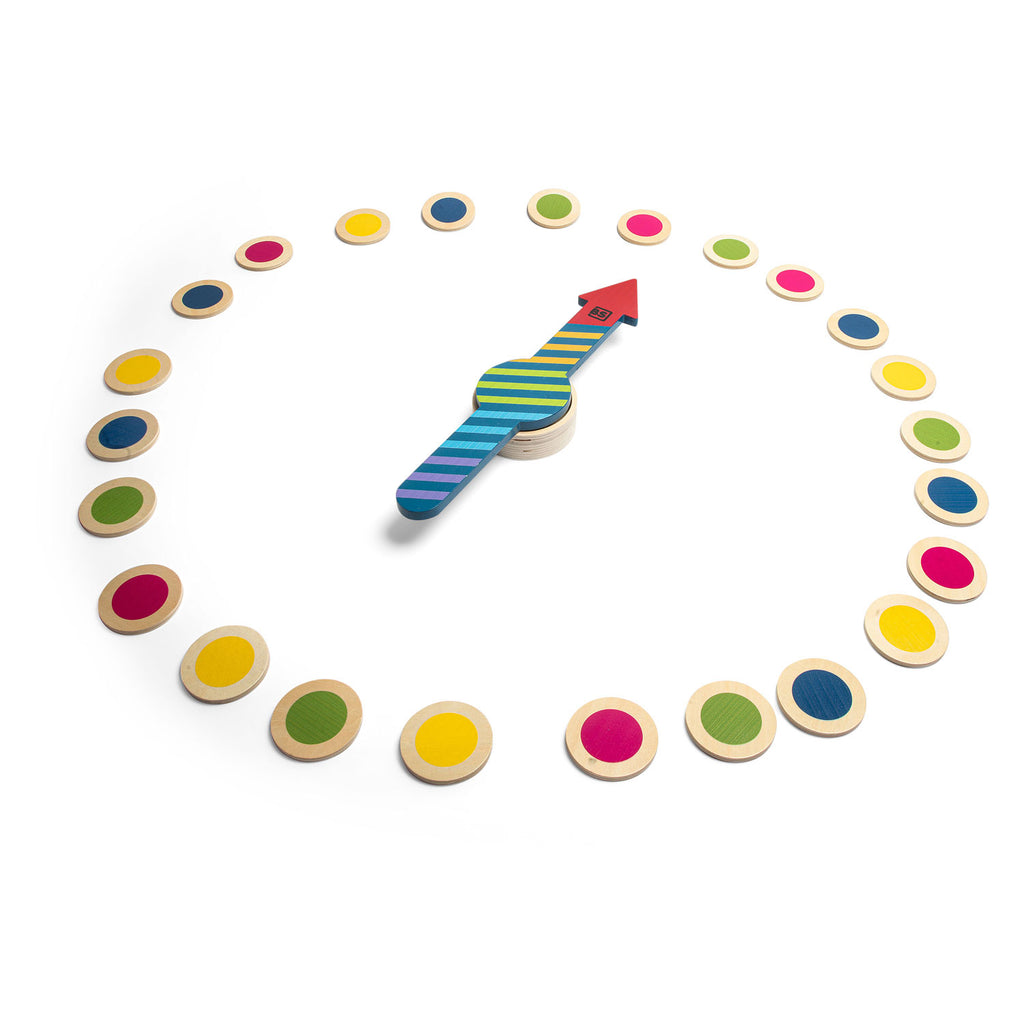 Bs toys de buiten pijl - hout - fsc - vanaf 4 jaar - 24 chips - 2 tot 24 spelers