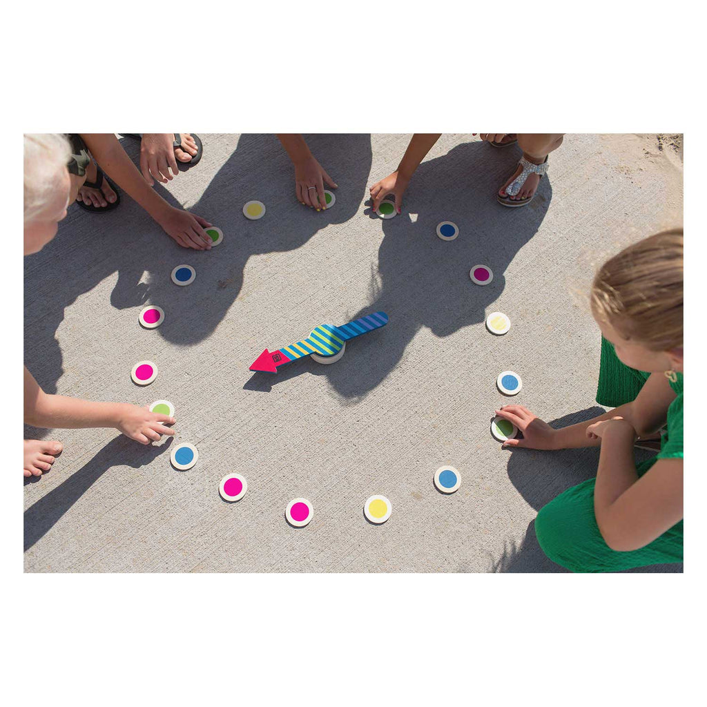 Bs toys de buiten pijl - hout - fsc - vanaf 4 jaar - 24 chips - 2 tot 24 spelers
