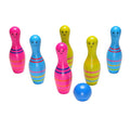 Bs toys houten bowlingset skittels junior, 7dlg.